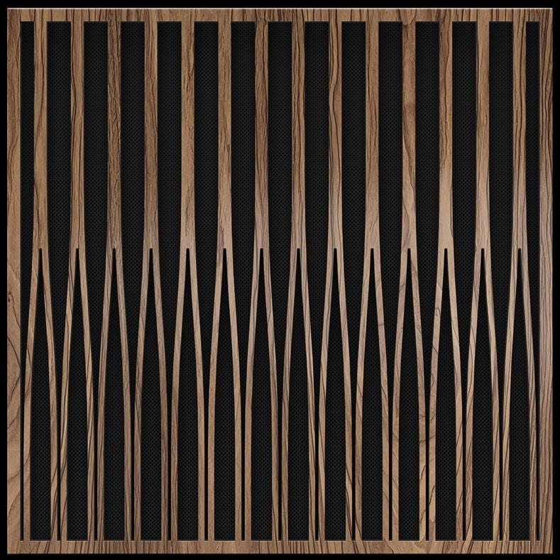 Elements Tune laser-carved door pattern