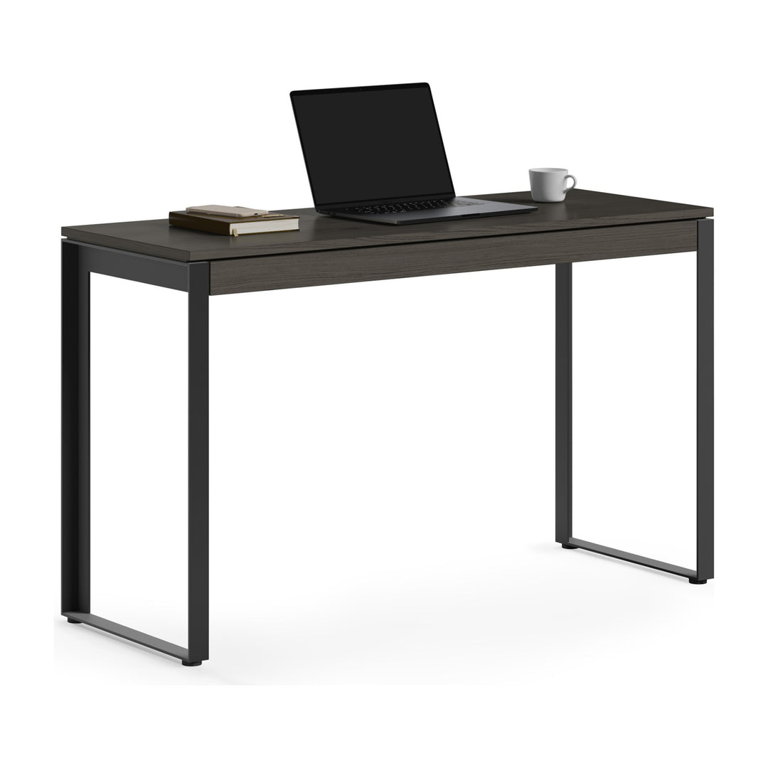 Linea 6222 Console Desk in Charcoal Stained Ash
