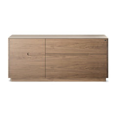 Luma 6720 Multifunction Cabinet in Natural Walnut / Dune