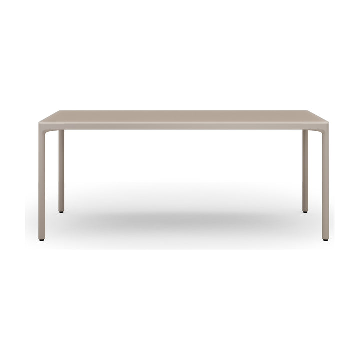 Luma 6763S Stationary Desk in Dune