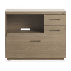 Sequel Studio 6617  Multifunction Cabinet in Neo Oak / Bronze