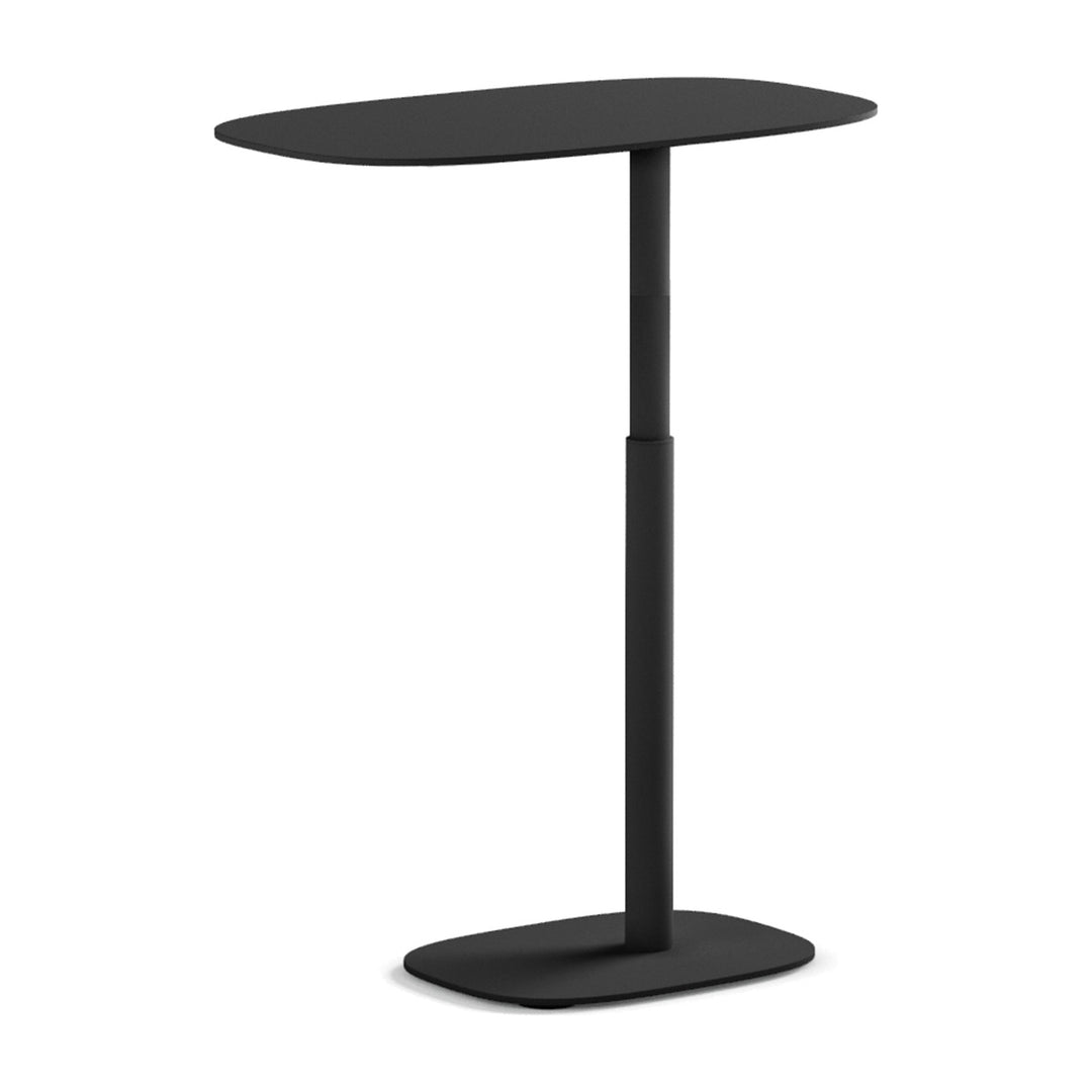 Serif 1045 Hydraulic Side Table in Pepper