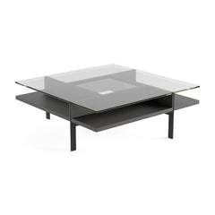 Terrace 1150 Coffee Table in Charcoal Stained Ash