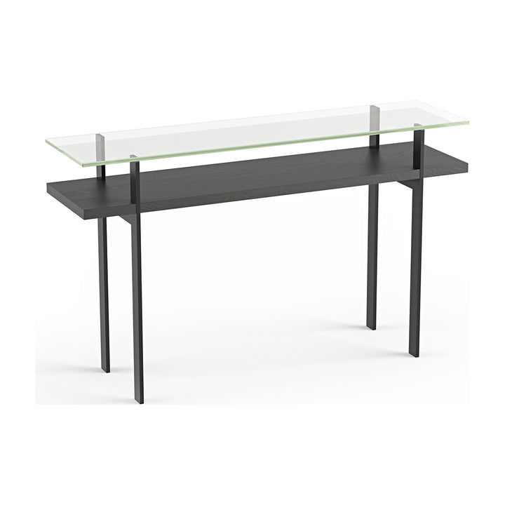 Terrace 1153 Console Table in Charcoal Stained Ash