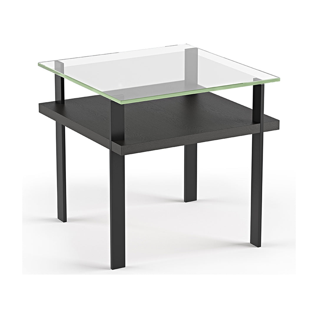 Terrace 1156 End Table in Charcoal Stained Ash