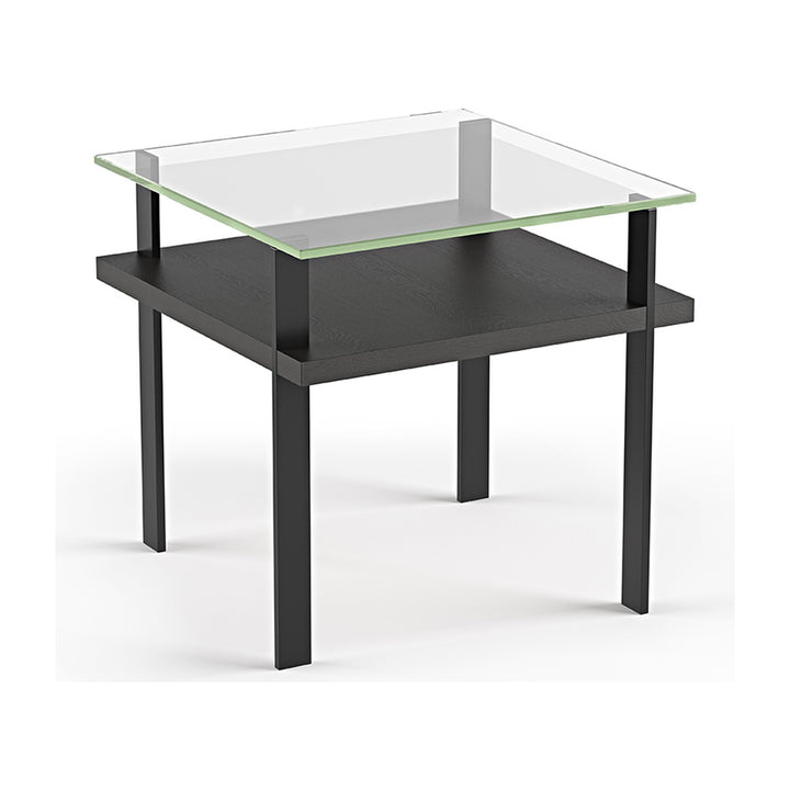 Terrace 1156 End Table in Charcoal Stained Ash
