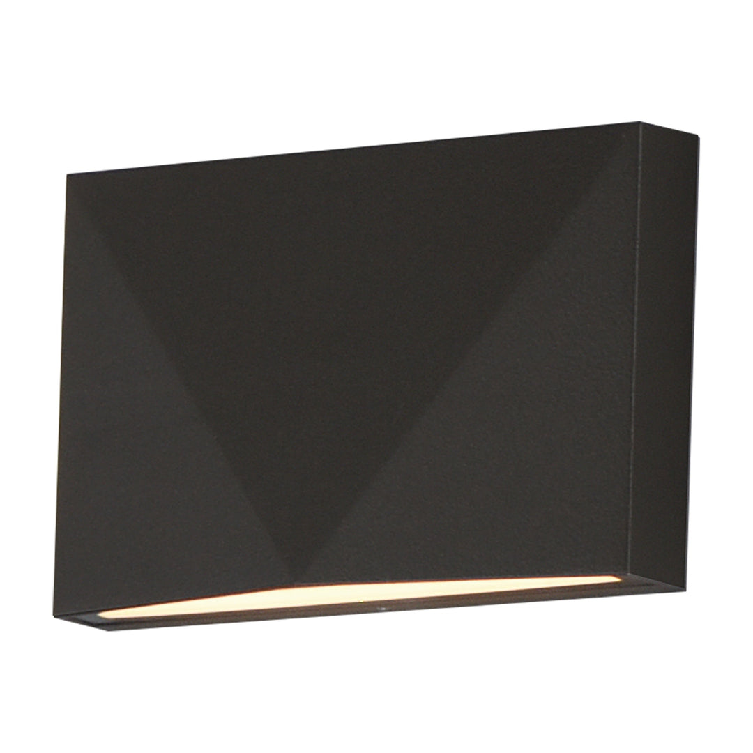 Fractal LED Step Light 3CCT by Studio M Lighting in Architectural Bronze