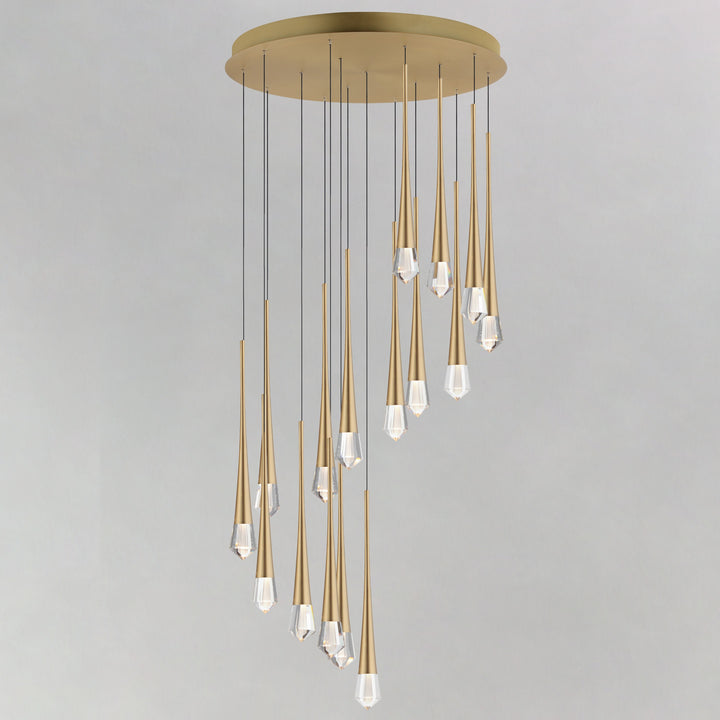 Pierce 16-Light LED Chandelier by Studio M Lighting – lifestyle