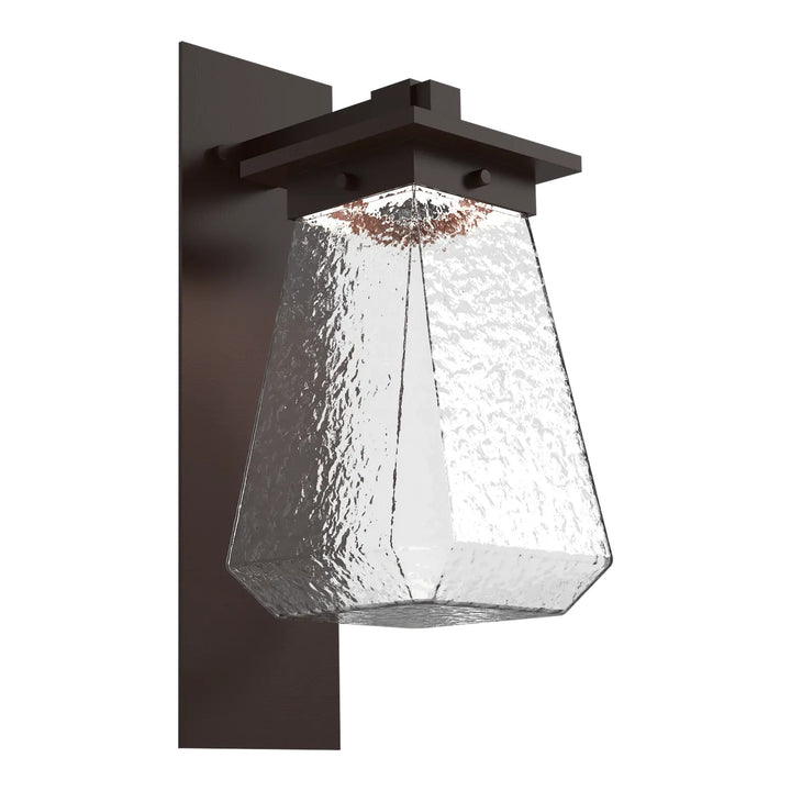 Beacon Outdoor Arm Sconce by Hammerton Studio in Statuary Bronze