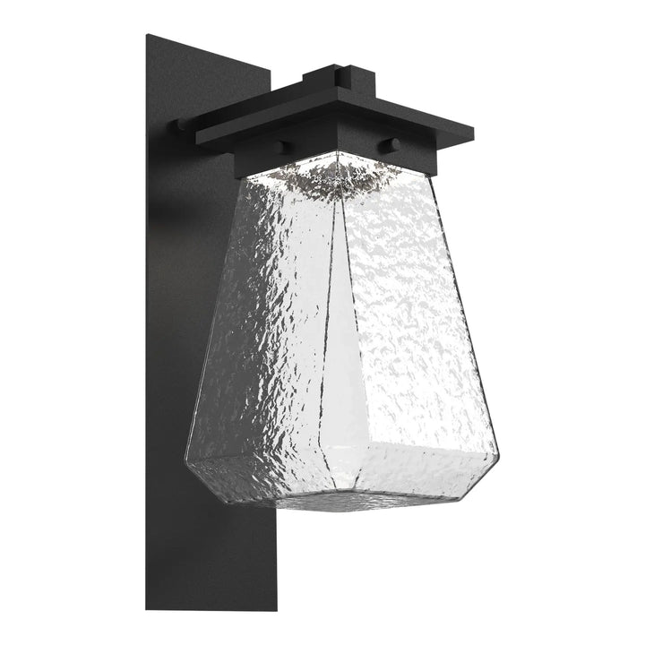 Beacon Outdoor Arm Sconce by Hammerton Studio in Textured Black