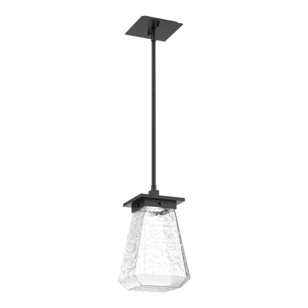 Beacon Outdoor Pendant by Hammerton Studio in Textured Black