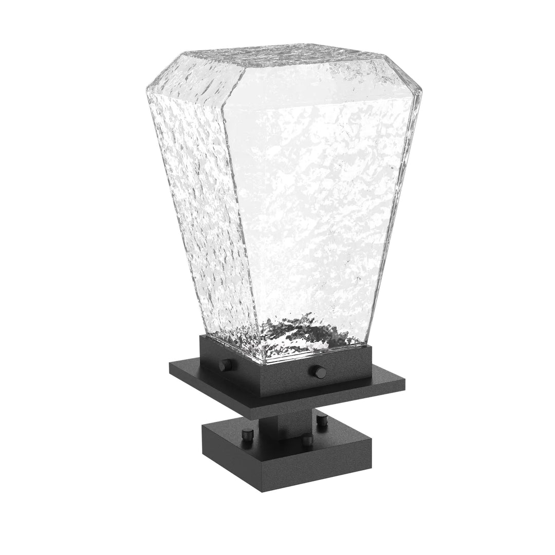 Beacon Outdoor Pier Mount by Hammerton Studio in Textured Black