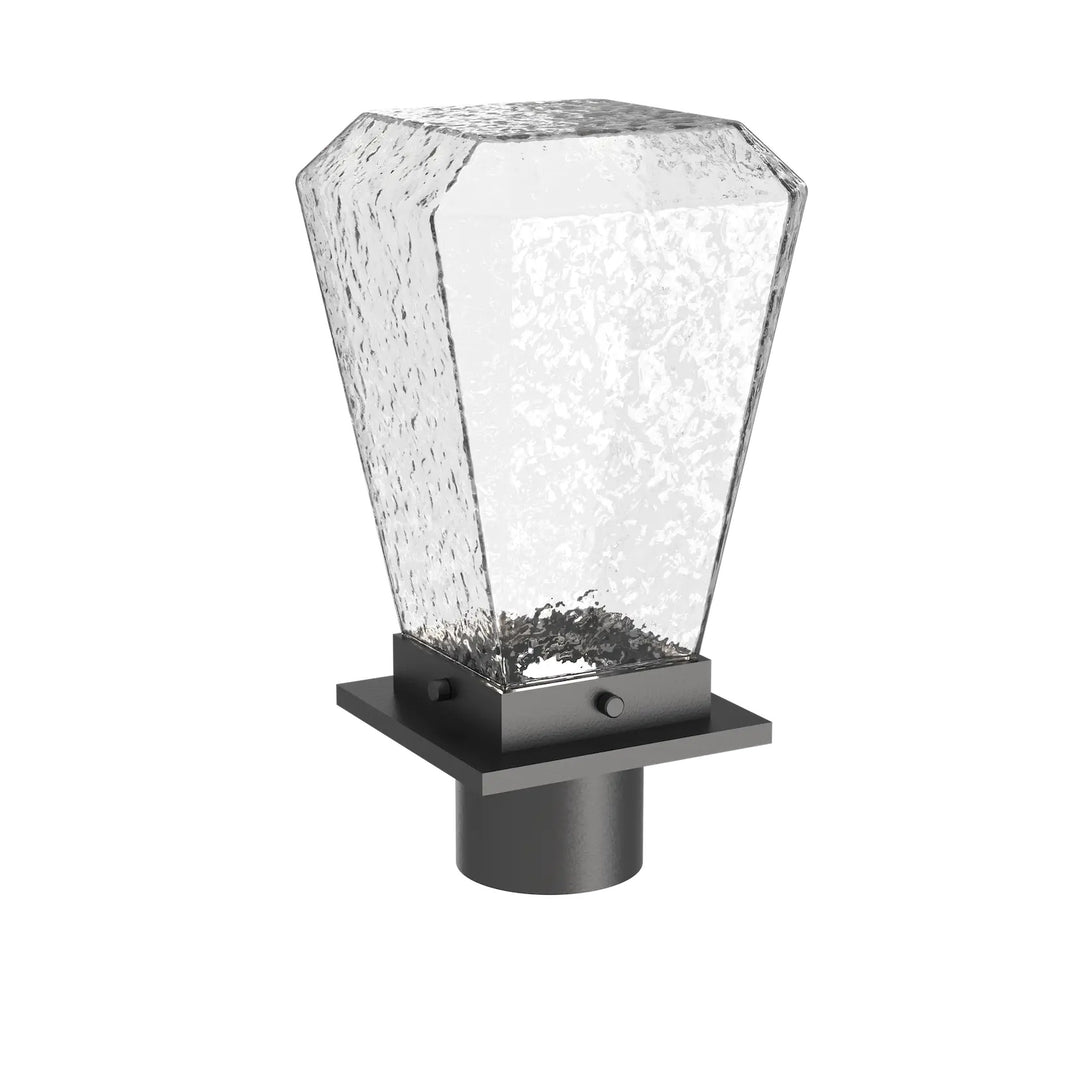 Beacon Outdoor Post Mount by Hammerton Studio in Argento Grey