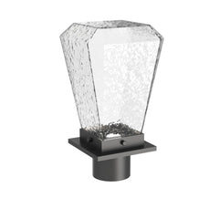 Beacon Outdoor Post Mount by Hammerton Studio in Argento Grey