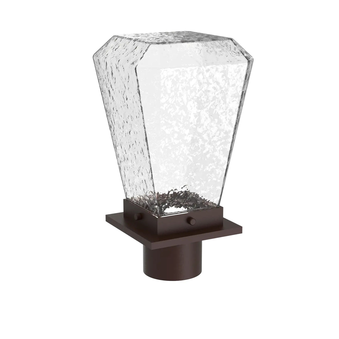 Beacon Outdoor Post Mount by Hammerton Studio in Statuary Bronze