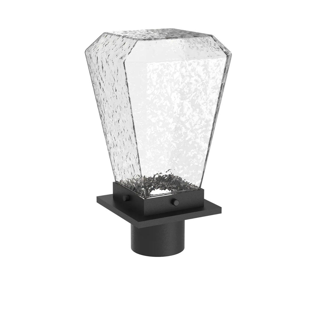Beacon Outdoor Post Mount by Hammerton Studio in Textured Black