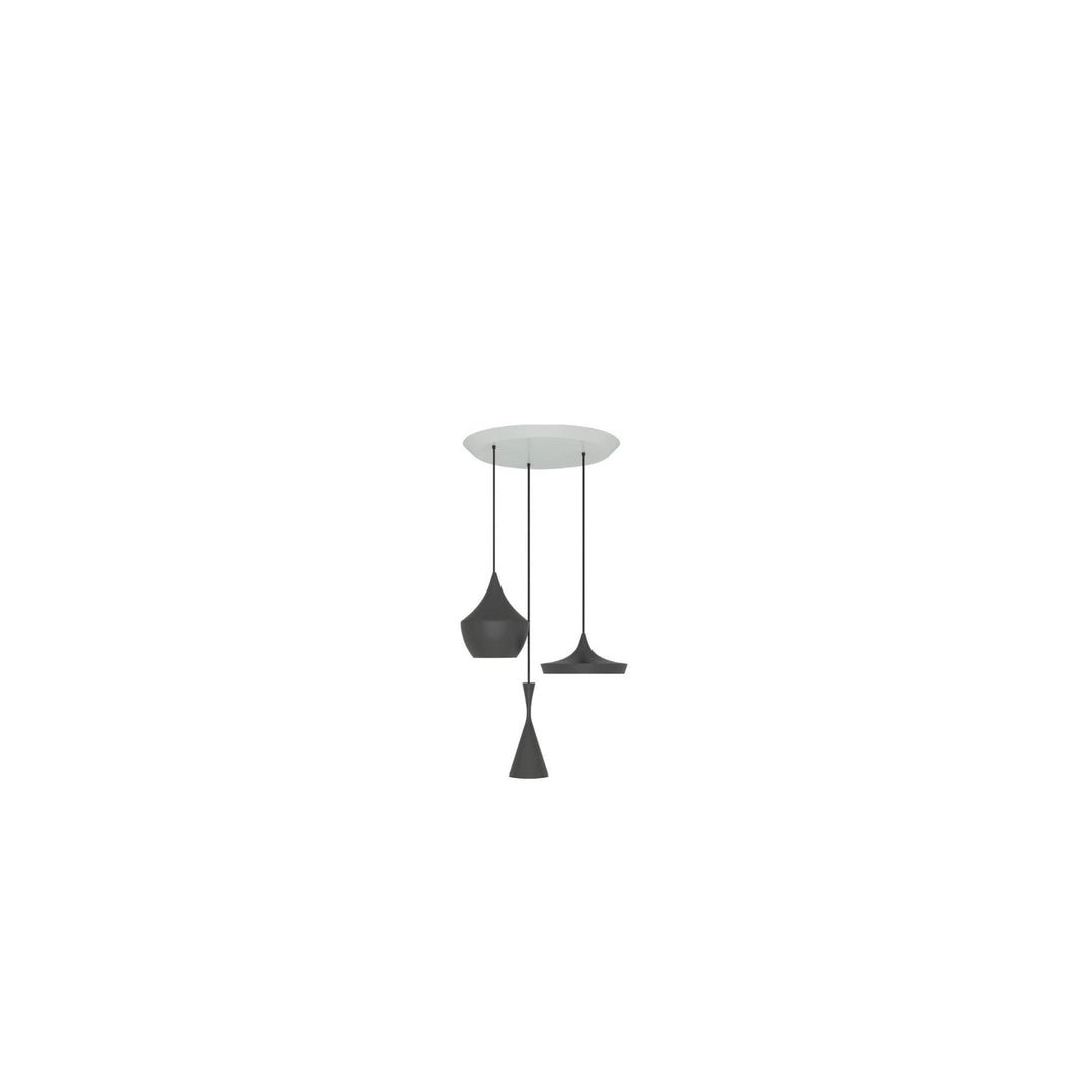 Beat Trio Round Multi-Light LED Pendant Hanging Tom Dixon