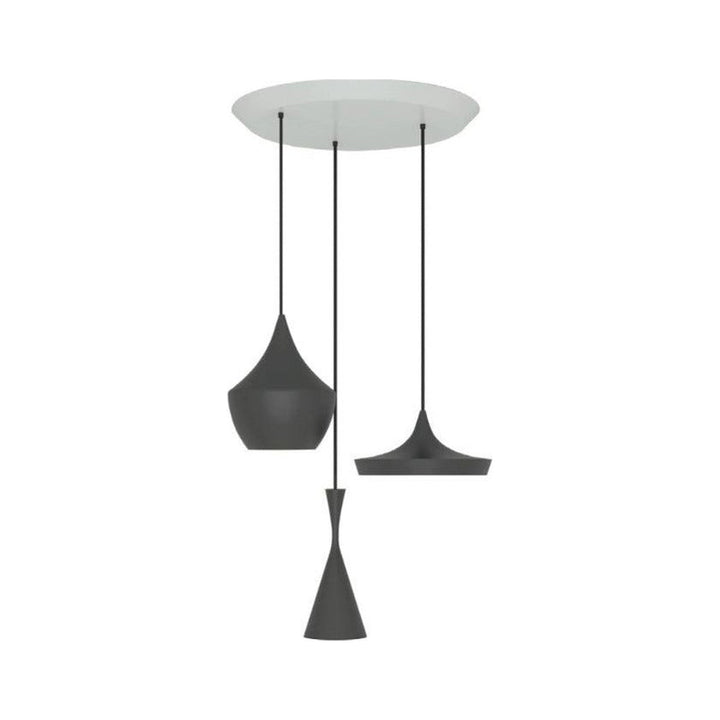 Beat Trio Round Multi-Light LED Pendant Tom Dixon