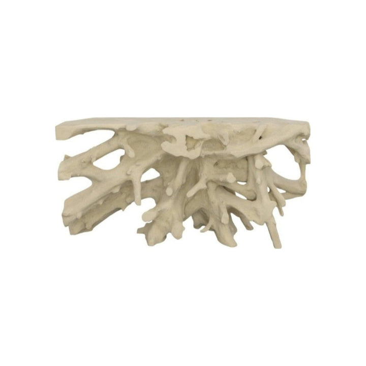 Beau Cast Root Console Table Roman Stone Phillips Collection