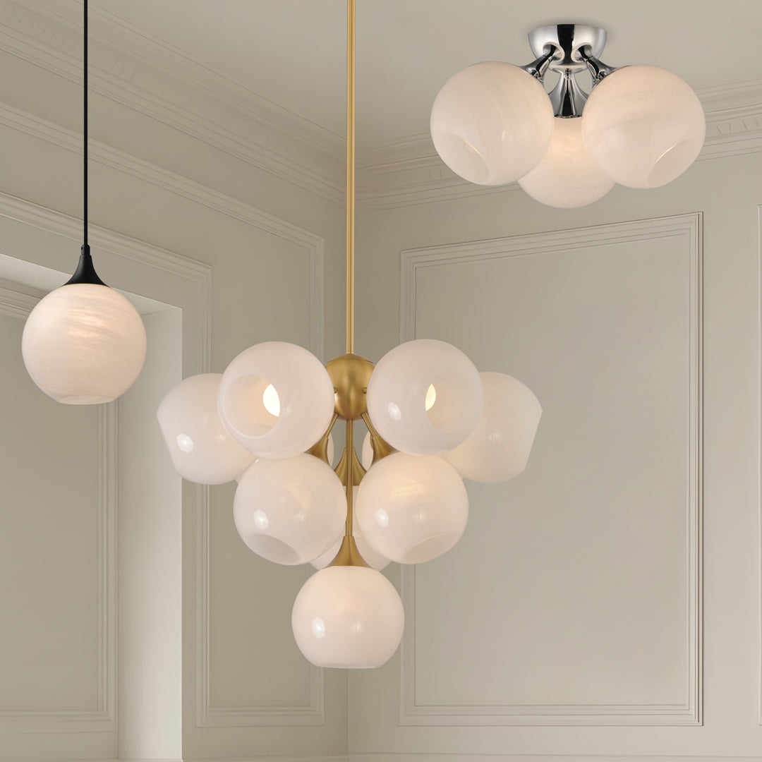 Neve 10-Light Pendant by Studio M Lighting – lifestyle