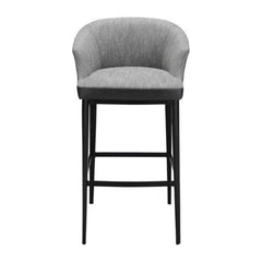 BECKETT STOOL GREY Moes Home