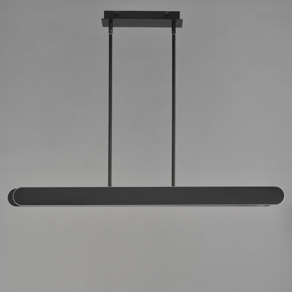 Belt Adjustable Linear Pendant by ET2 Lighting, styled view 1