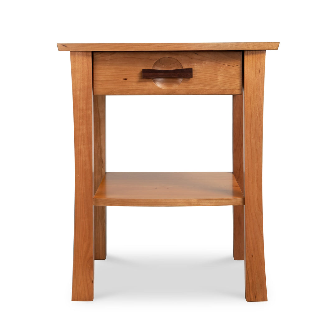 Berkeley 1-Drawer Open Shelf Nightstand detail 2