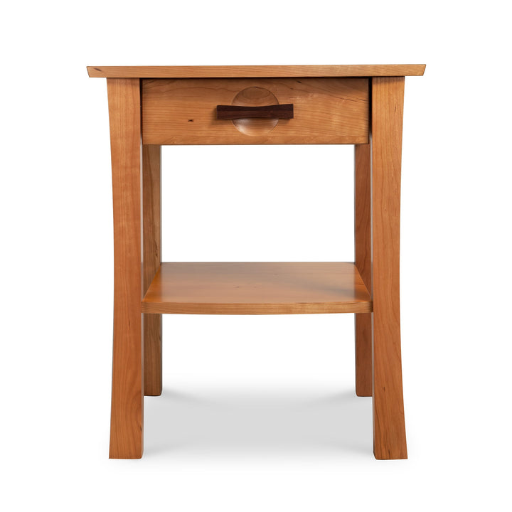Berkeley 1-Drawer Open Shelf Nightstand detail 2