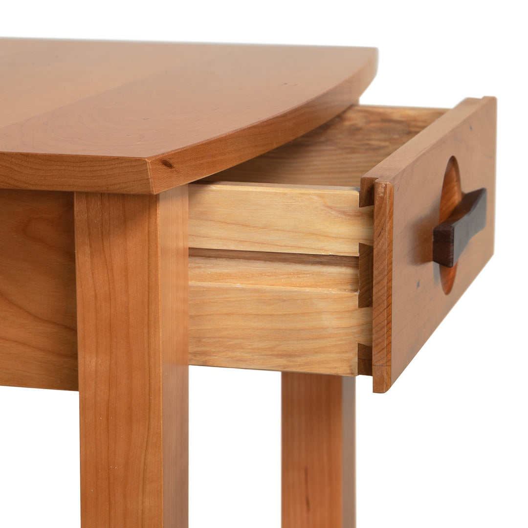 Berkeley 1-Drawer Open Shelf Nightstand detail 4