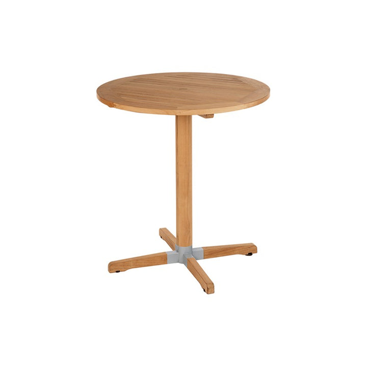 Bermuda High Dining Table 90 Round by Barlow Tyrie, white background
