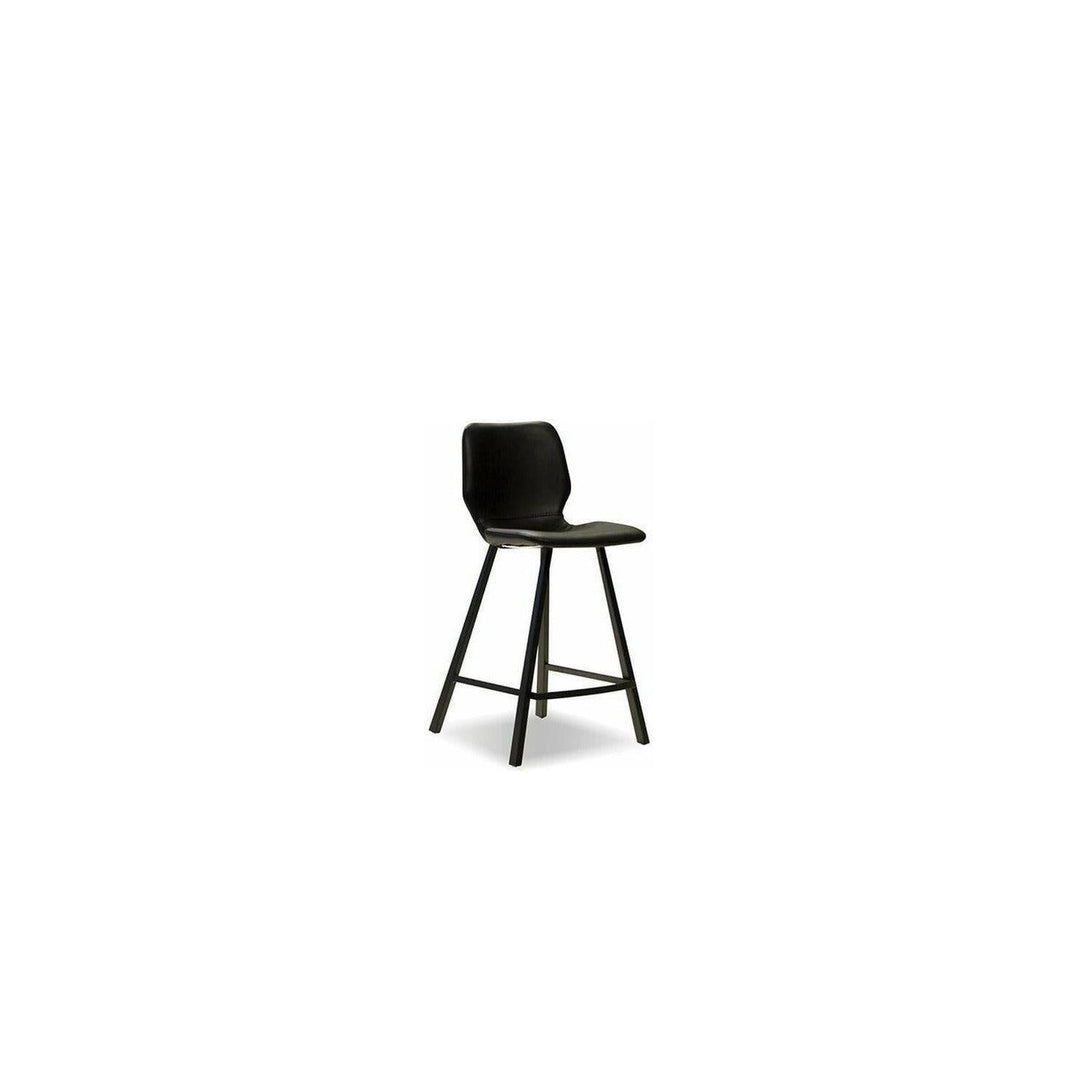 BERNADETTE COUNTER STOOL BLACK Bar Stools Mobital