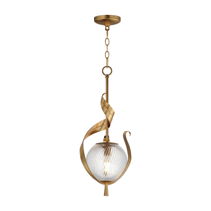 Firenze Flush Mount by Studio M Lighting in Gold Leaf