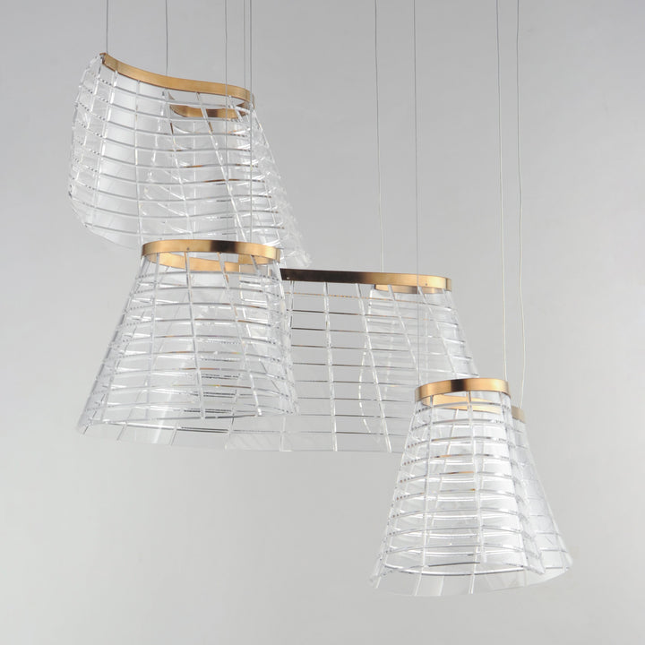 Tartan 3-Light LED Pendant by Studio M Lighting – lifestyle