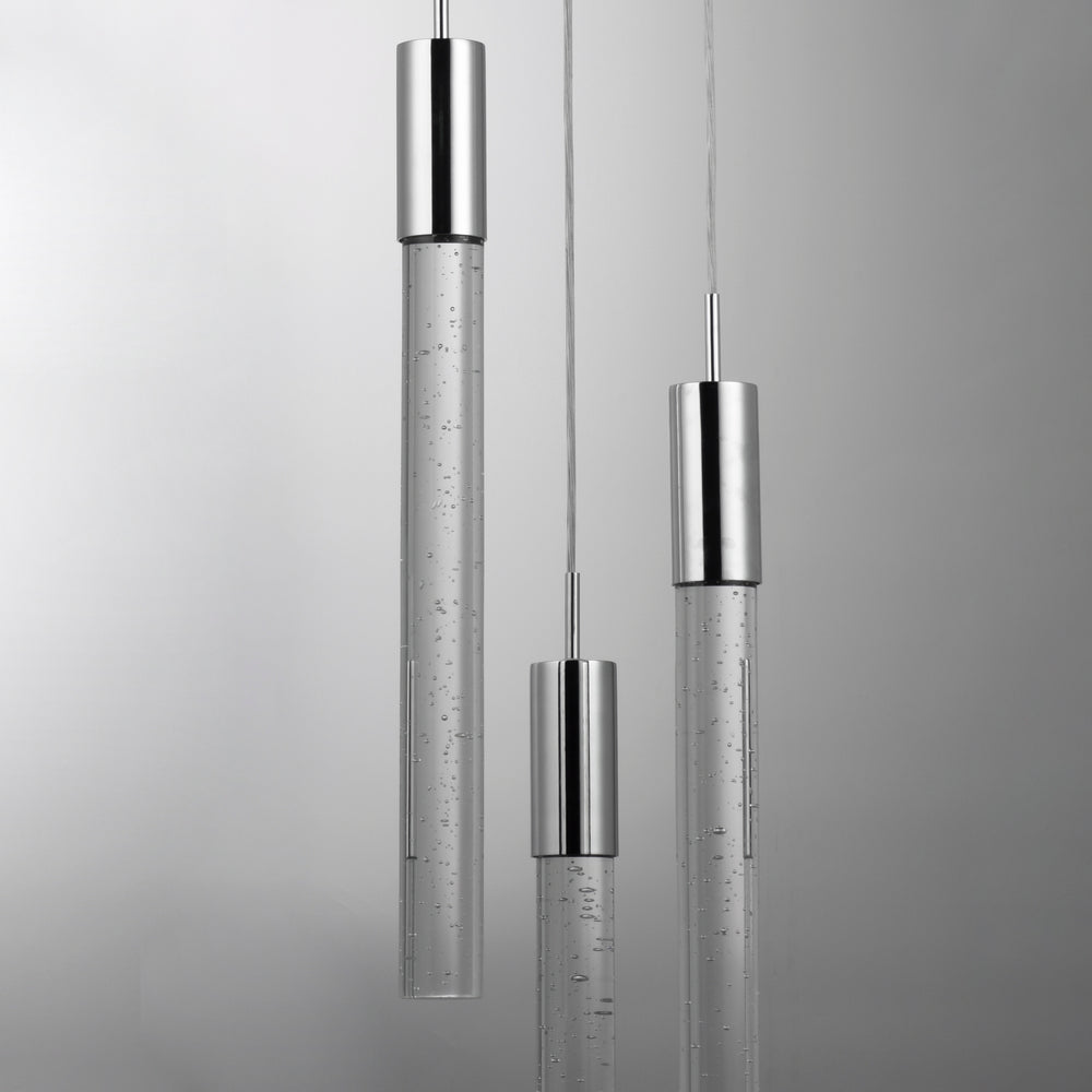 Big Fizz 3-Light LED Pendant by ET2 Lighting, styled view 1
