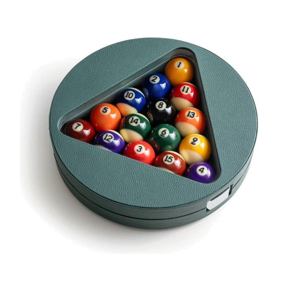Impatia Leather Billiards Game Set
