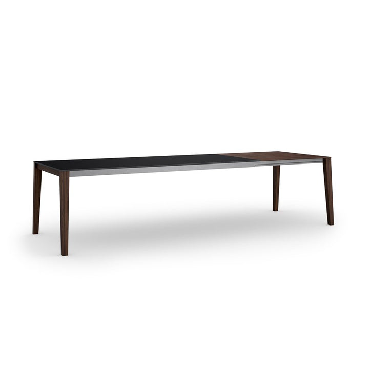 Bixi Dining Table — extended with leaf