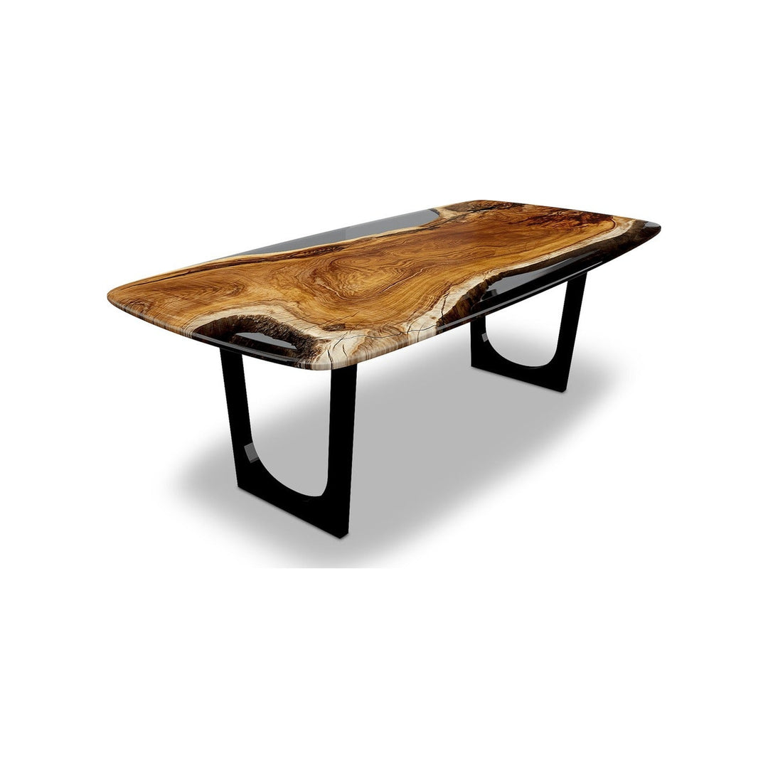 Black Carna Walnut Dining Table Arditi Collection