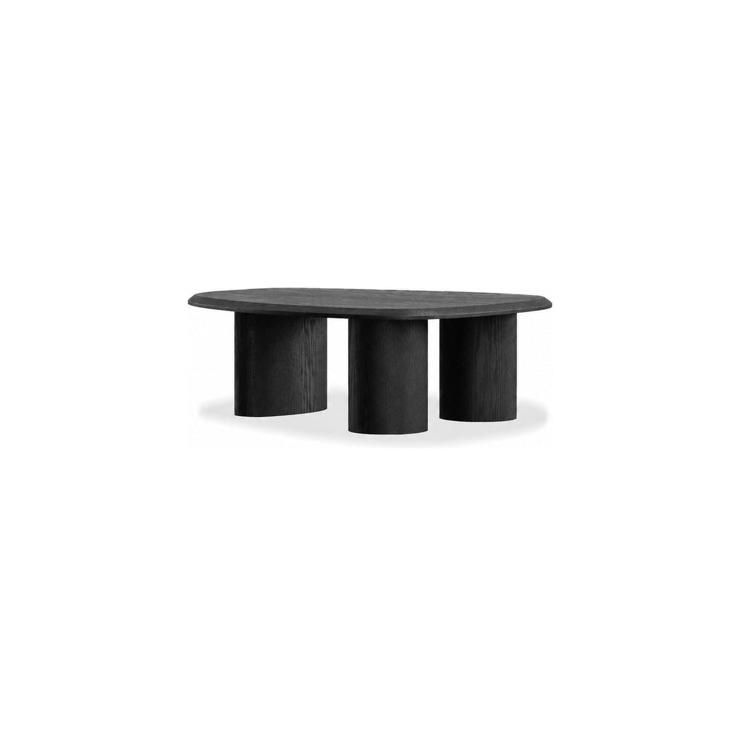 Mobital Blair Small black coffee table — centered product view