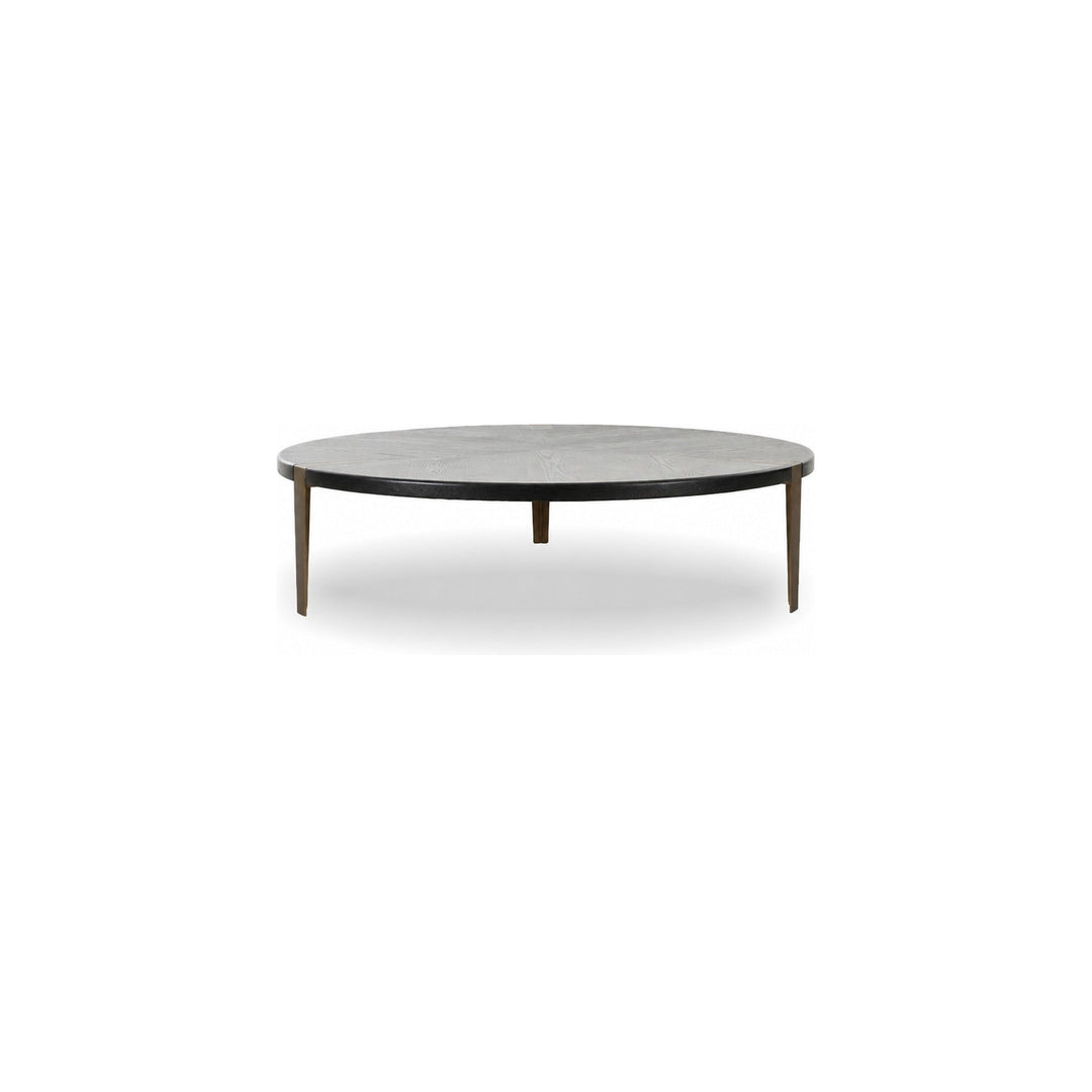 BLAKE Coffee Table Round Large Black by Mobital — centered product view