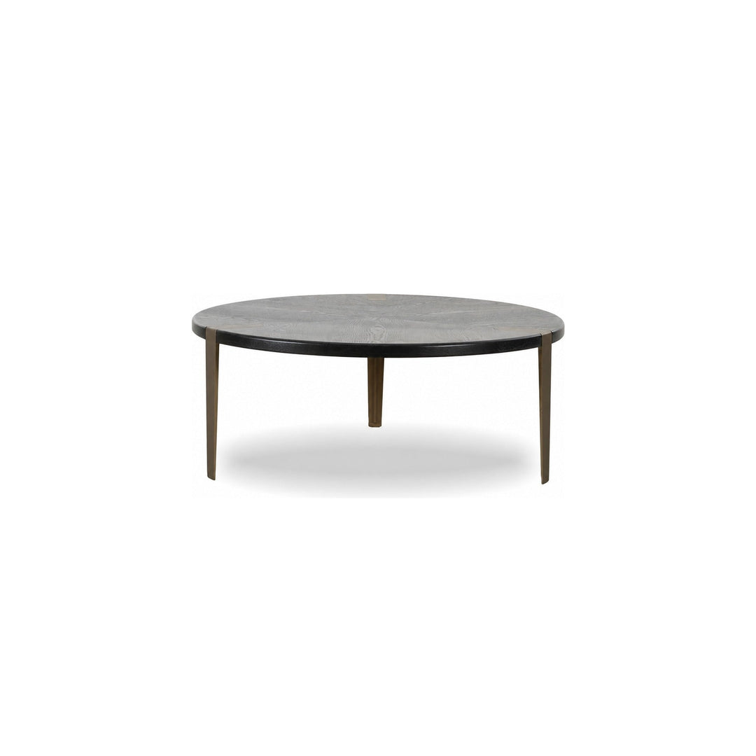 BLAKE Coffee Table Round Small Black by Mobital — centered product view