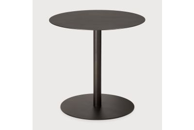 Ethnicraft Blend lounge table in dark bronze metal