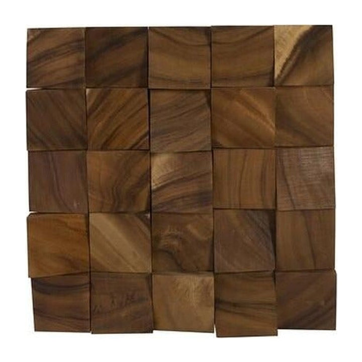 Blocks Wall Tile, Chamcha Wood, Natural Phillips Collection