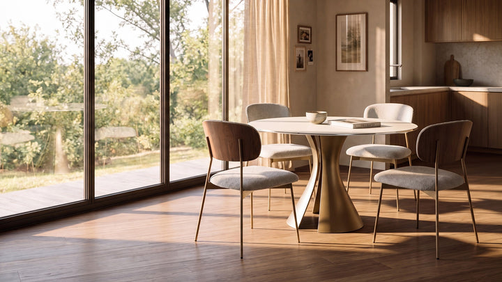 Bloom 7720 48" Round Dining Table lifestyle