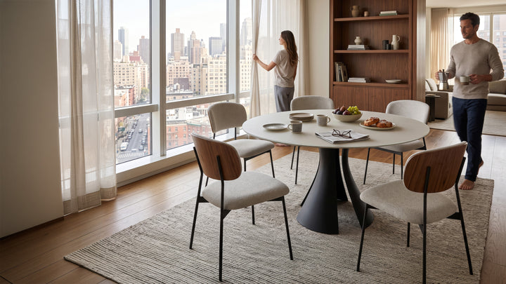 Bloom 7722 60" Round Dining Table lifestyle
