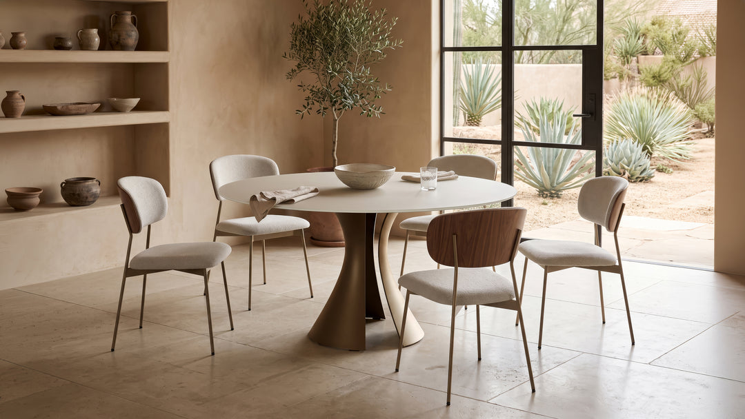 Bloom 7722 60" Round Dining Table lifestyle