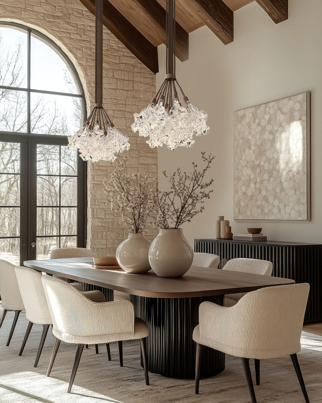 Blossom Cluster Bloom by Hammerton Studio in a styled interior