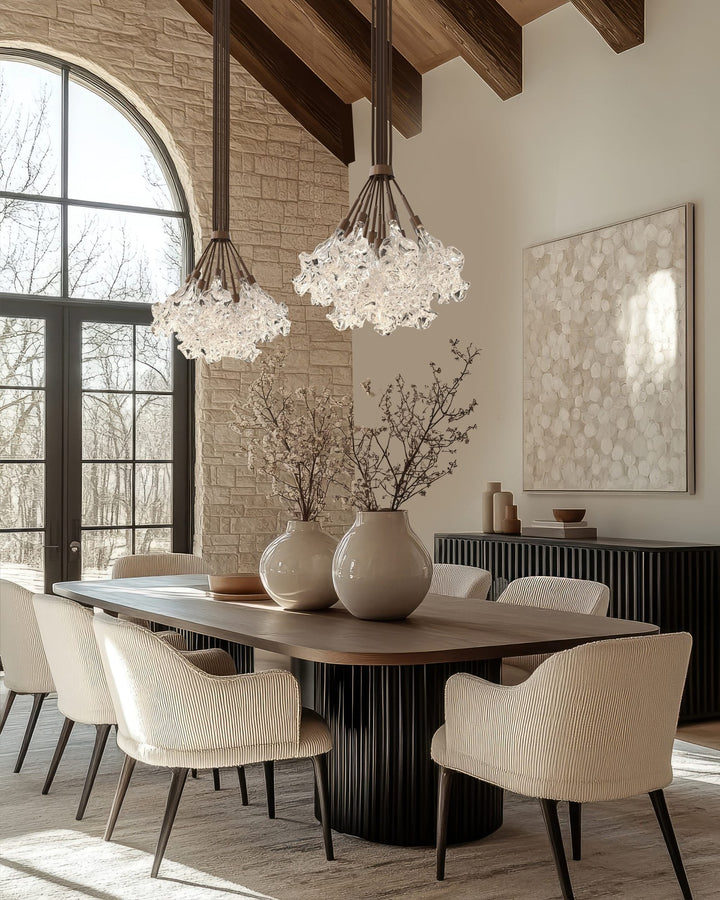 Blossom Cluster Pendant by Hammerton Studio in a styled interior