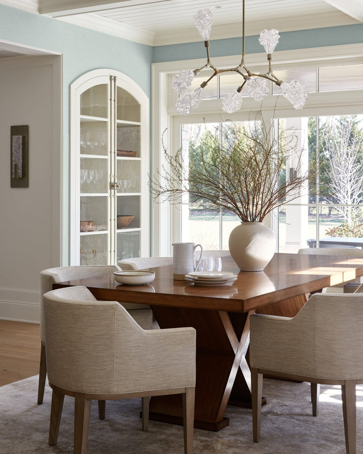 Blossom Modern Branch Chandelier by Hammerton Studio in a styled interior