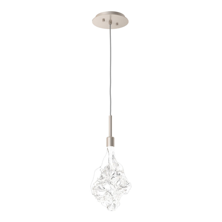 Blossom Pendant by Hammerton Studio in Beige Silver