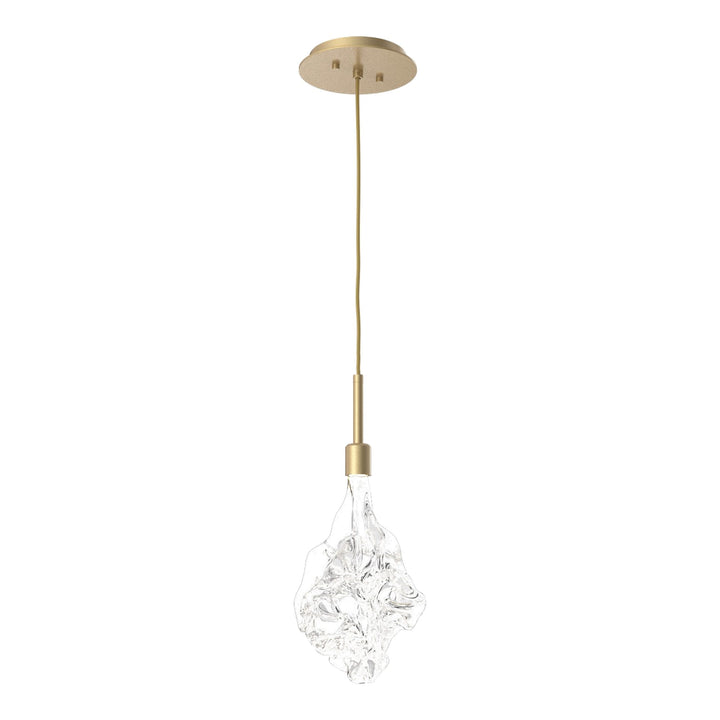 Blossom Pendant by Hammerton Studio in Gilded Brass